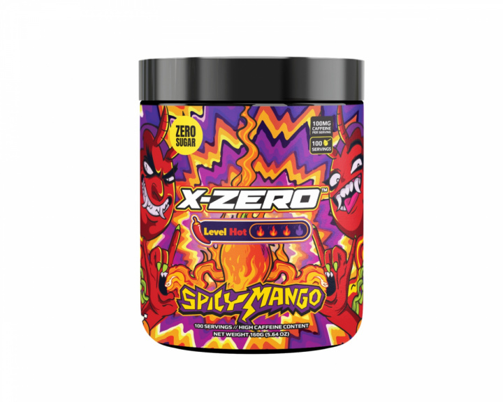 X-Gamer X-Zero Spicy Mango - 100 Servings
