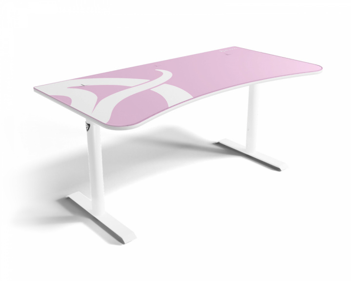 Arozzi Arena Gaming Desk - Large - White Pink