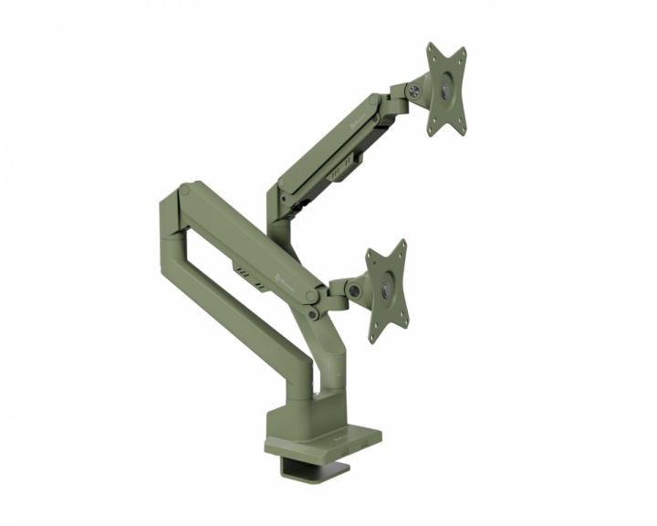 Arozzi Alzare Neo Duo Monitor Stand - Forest Green