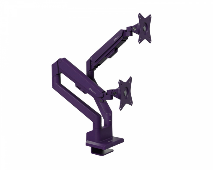 Arozzi Alzare Neo Duo Monitor Stand - Purple