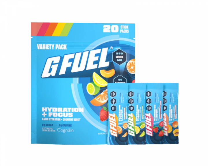  Variety pack Hydration + Focus Pack - 20 Servings