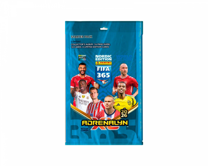  FIFA 365 AdrenXL 2026 Starter Pack - Football Cards