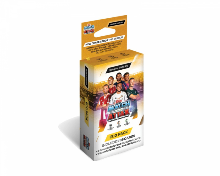  Match Attax Eco Pack UCL 25/26 - Football Cards