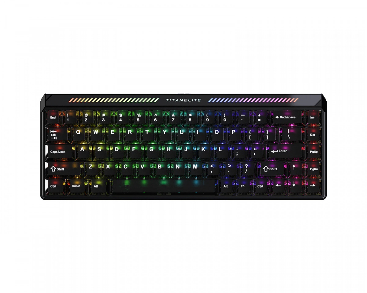 FGG Titan 68 Turbo Wired [Magneto RGB Switch] - Black - MaxGaming.com