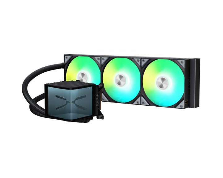  Panorama Upgraded A-RGB 360mm Liquid Cooler - Black