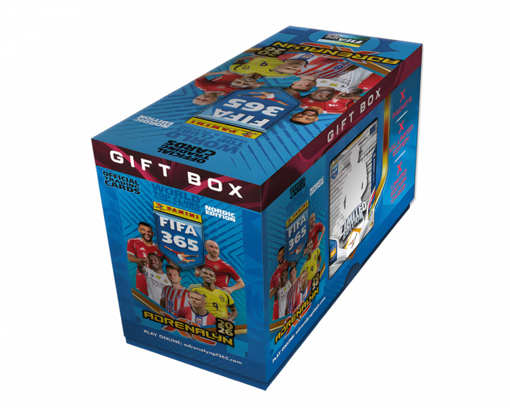  FIFA 365 Adrenalyn XL 2026 – Gift Box - Football Cards