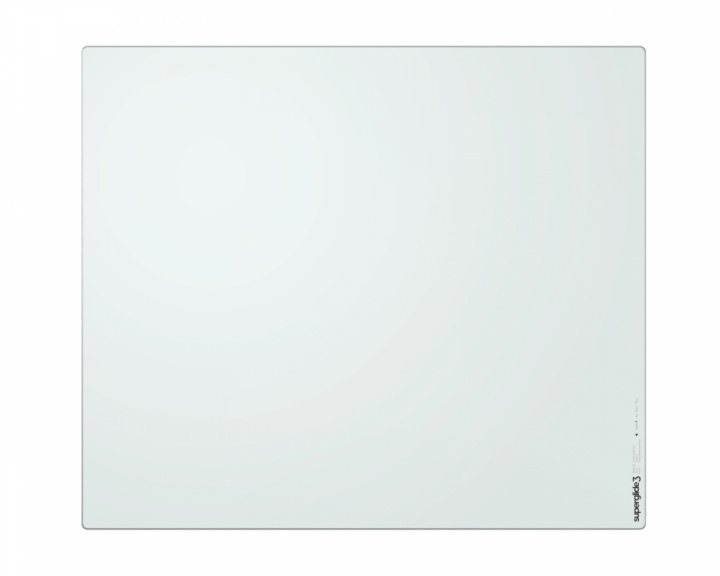  Glass Mousepad v3 XL - Type-S - White