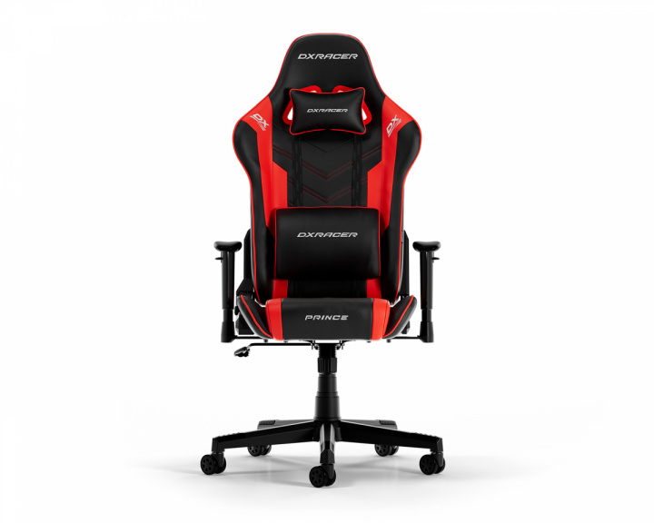 DXRacer PRINCE L Black & Red PVC Leather