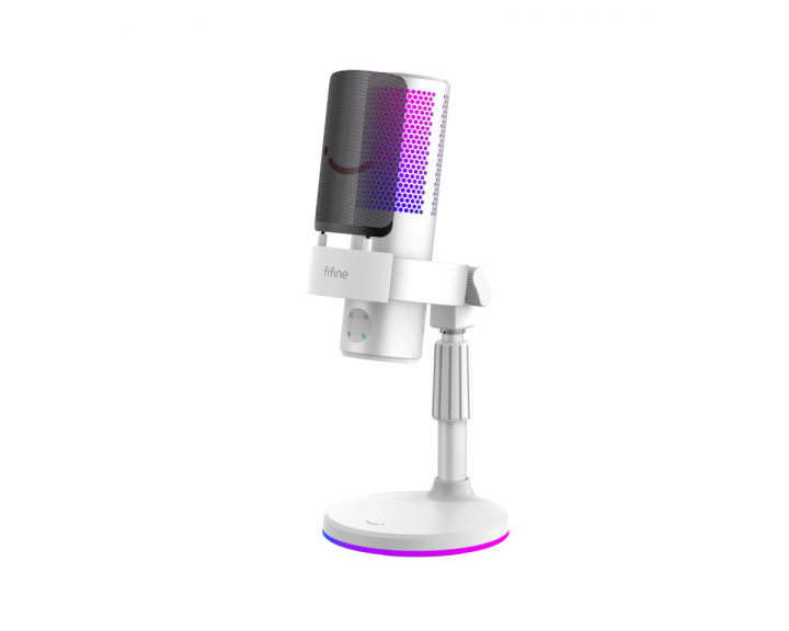 Fifine A9S Recording RGB Condenser Microphone - White