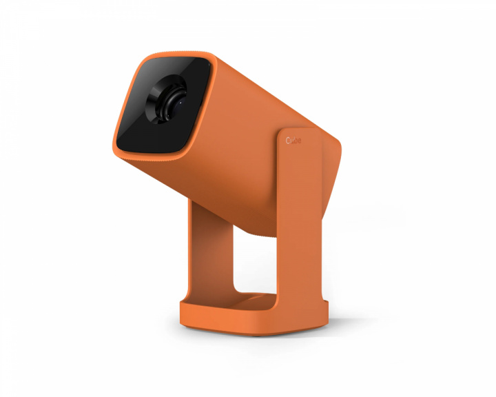 Cube 1 - Smart Projector - 350 ANSI, 720p, Google TV - Canyon Orange