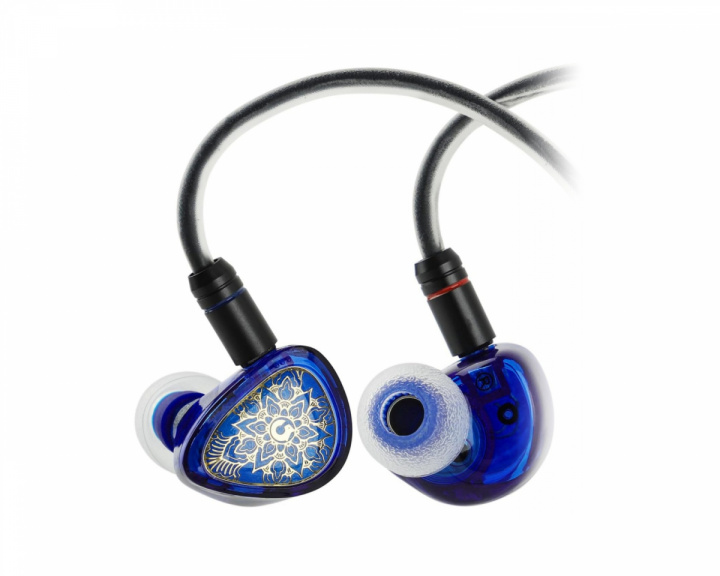  Wan'er S.G 2 IEM Headphones with Mic - Type-C - Clear Blue