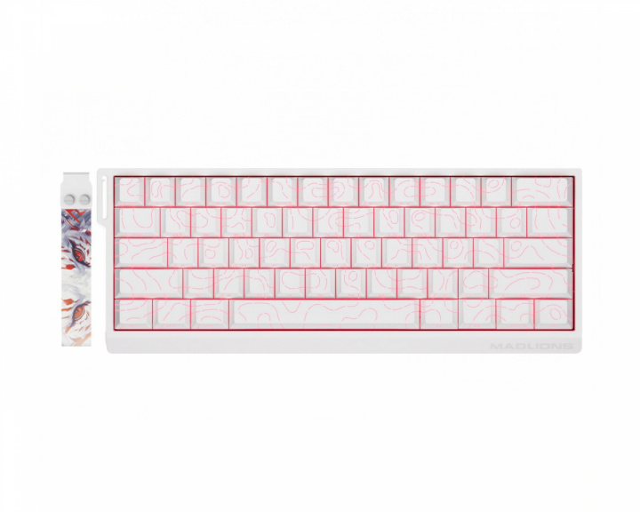 FGG MAD 60 HE Flagship Keyboard ANSI [Magneto Gaming] - White