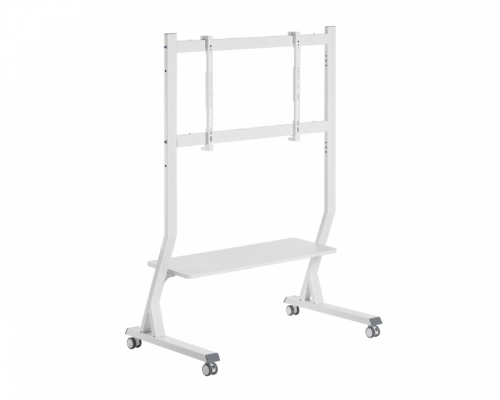  TV Stand on Wheels - Screens 45”-90” - White