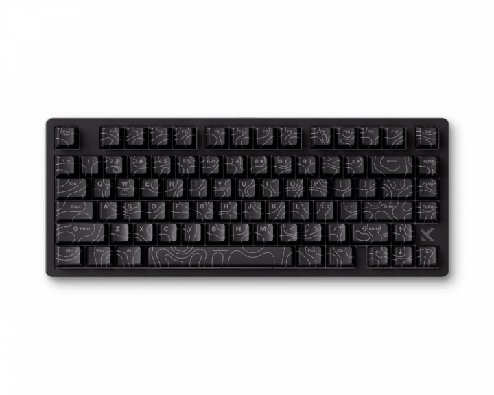  Jet 75 E-sport Magnetic Switch Keyboard - Black Topographic