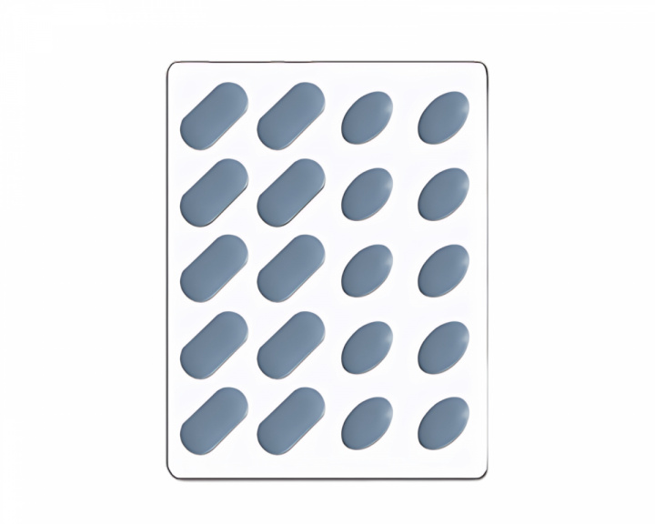  Capsule Grey - Universal skates - 40 pcs