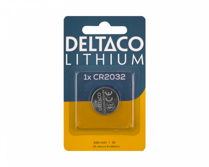  CR2032 Lithium Battery – Single Pack