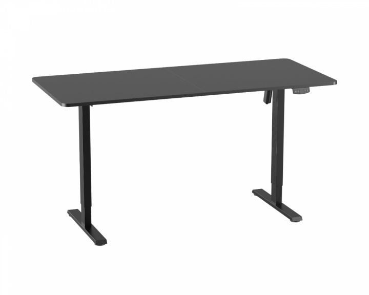  Height Adjustable Standing Desk (1600X700) - Black