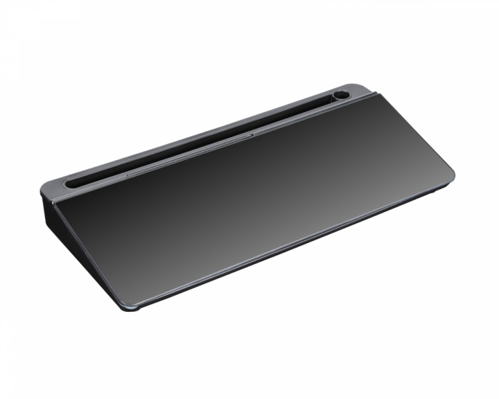  Glass Desktop Whiteboard with Stand 40 cm - Black