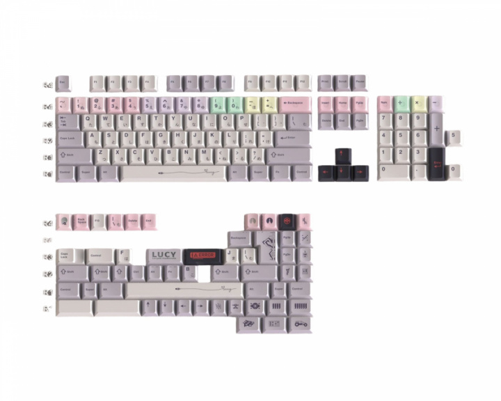  Lucy R2 Hiragana - All in one kit