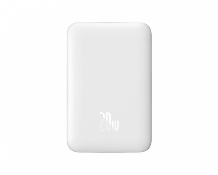  Powerbank Magnetic, 10000mAh, USB-C 20W, MagSafe - White