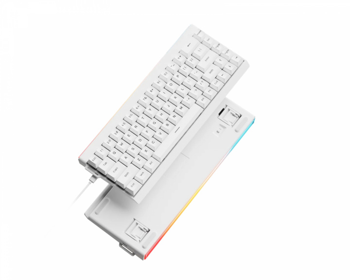  DK68 Magnetic HE Keyboard ANSI [Gateron Wuji] - White