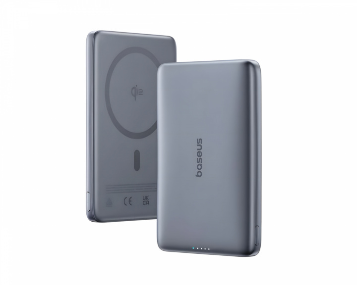  PicoGo AM41 Ultra-Slim Qi2 Magnetic Power Bank 27W 10000mAh - Gray