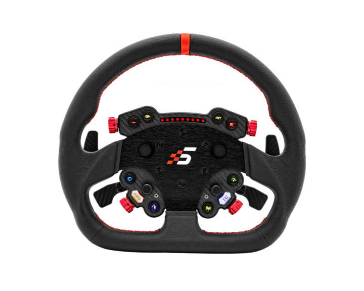  GT1 D-Shaped Steering Wheel (Leather) + GT Pro Hub (K)