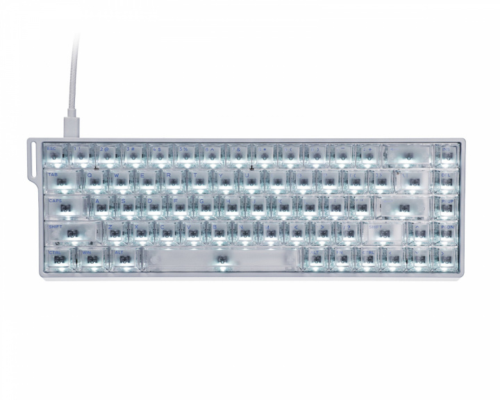  Flash 68 PRO HE Keyboard - White