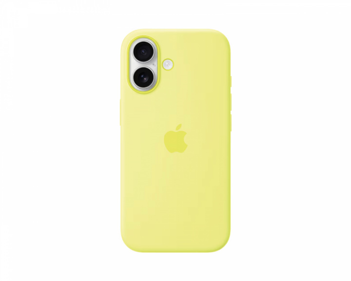  iPhone 17 Silicone Case with MagSafe - Neon Yellow