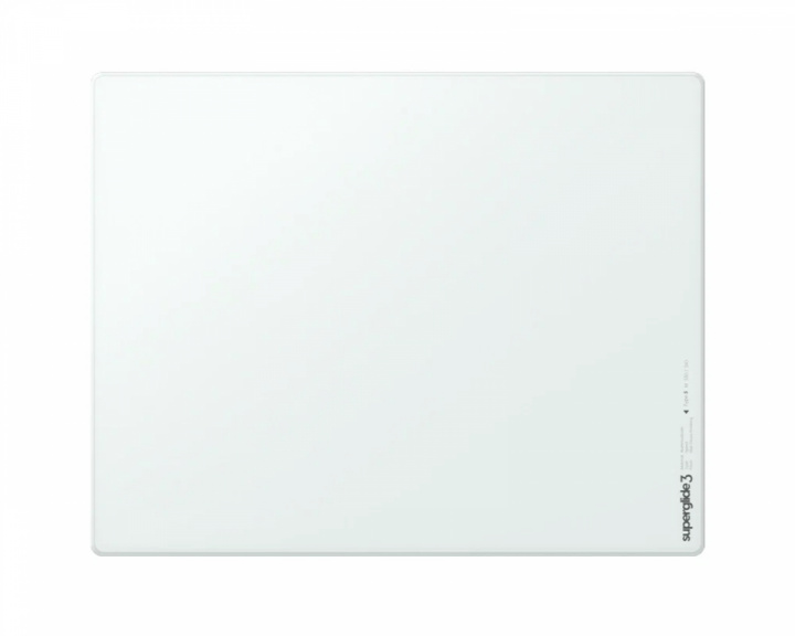  Glass Mousepad v3 M - Type-S - White