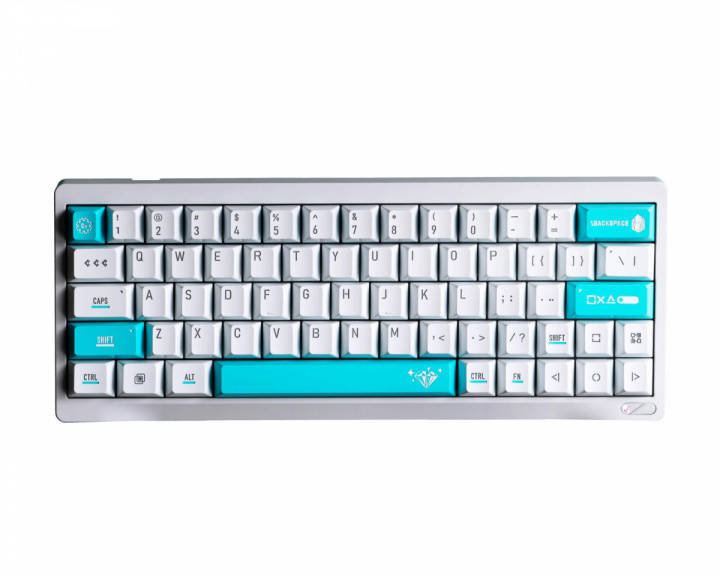  SF60 HE Gaming Keyboard ANSI - Starry Glitter White [WS Poseidon]