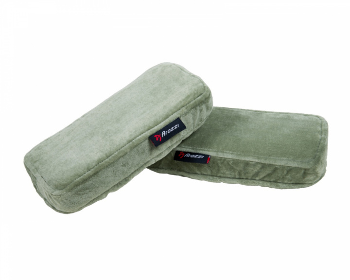  Memory Foam Armrest Pads - Forest Green