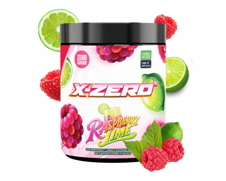  X-Zero Raspberry Lime - 100 Servings