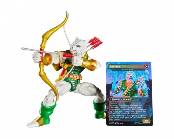  Marvel Legends Action Figure Man-Wolf (plus Exclusive Foil Card) - 15 cm