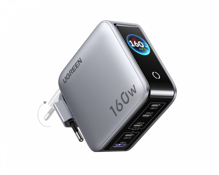  Nexode 5-Port Pro Charger with Smart Display 160W
