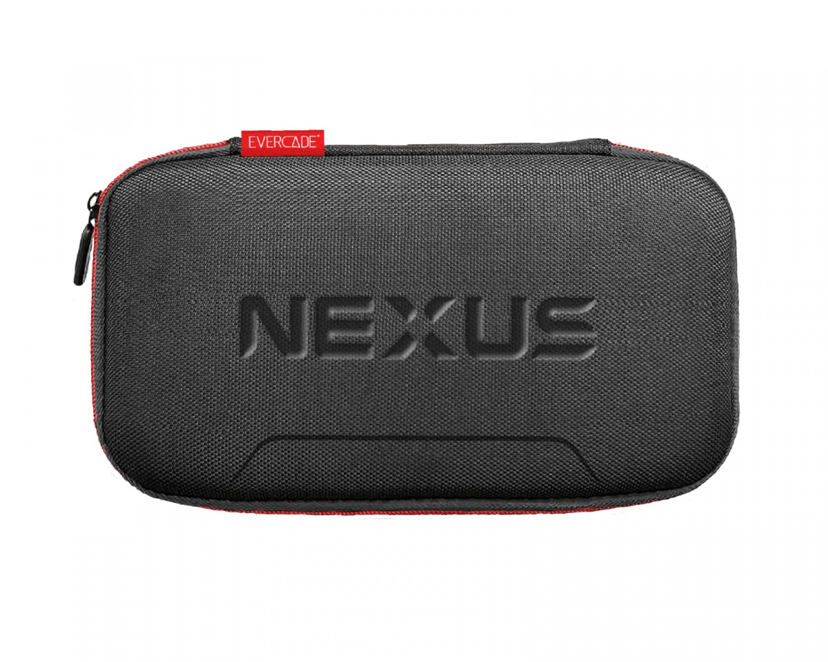 Evercade Nexus Black EVA Hard Shell Case - MaxGaming.com