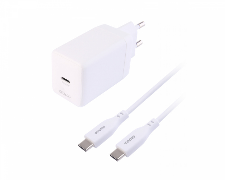  USB-C GaN Wall Charger 70 W - 1.8m - White