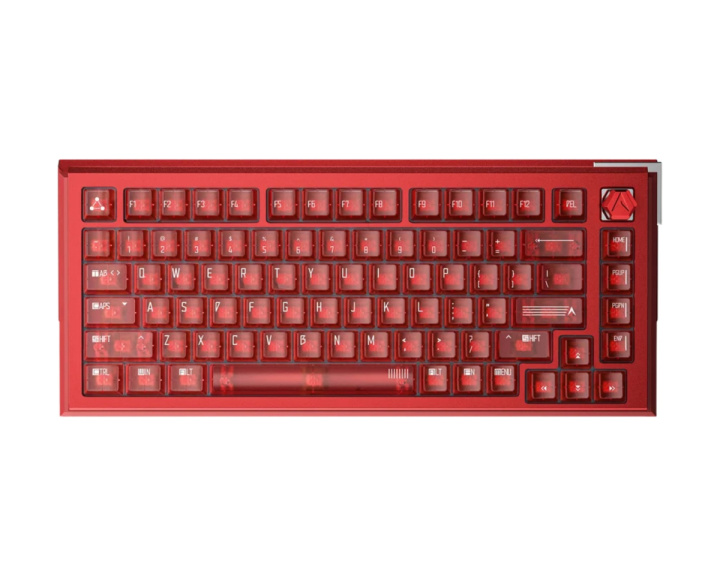  A75Ultra - 75% Magnetic ANSI Keyboard [QIAN] - Ruby Red