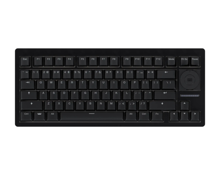  80HE+ Keyboard Zinc Alloy Black [Lekker Tikken] - ANSI