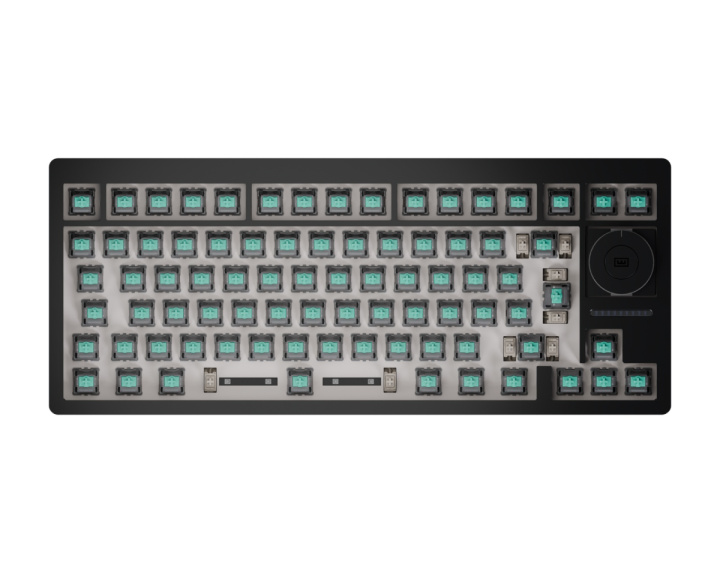  80HE+ Keyboard Zinc Alloy Black [Lekker Tikken] - ISO