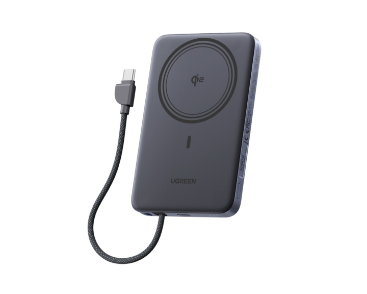  MagFlow Air Magnetic Wireless Power Bank 10000mah 30W - Gray