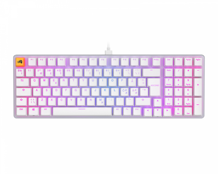 Glorious GMMK 2 96% Pre-Built Keyboard [Fox Linear] - White (DEMO)