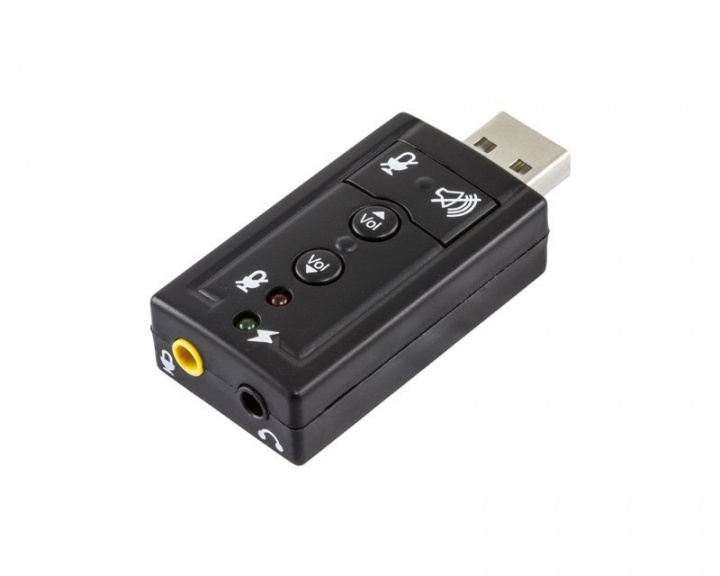 Deltaco USB Soundcard 7.1 2x 3,5mm (DEMO)