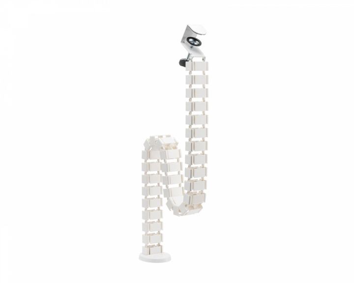 MaxMount Flexible Desk Cable Management Spine - White (DEMO)