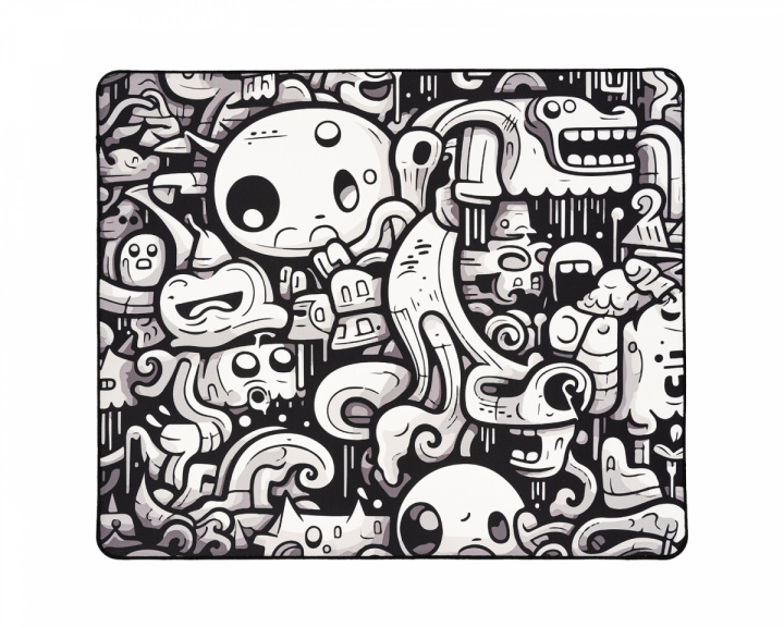 La Onda Rizz - Gaming Mousepad - SQ - Soft - Doodles - NachoCustomz Edition (DEMO)