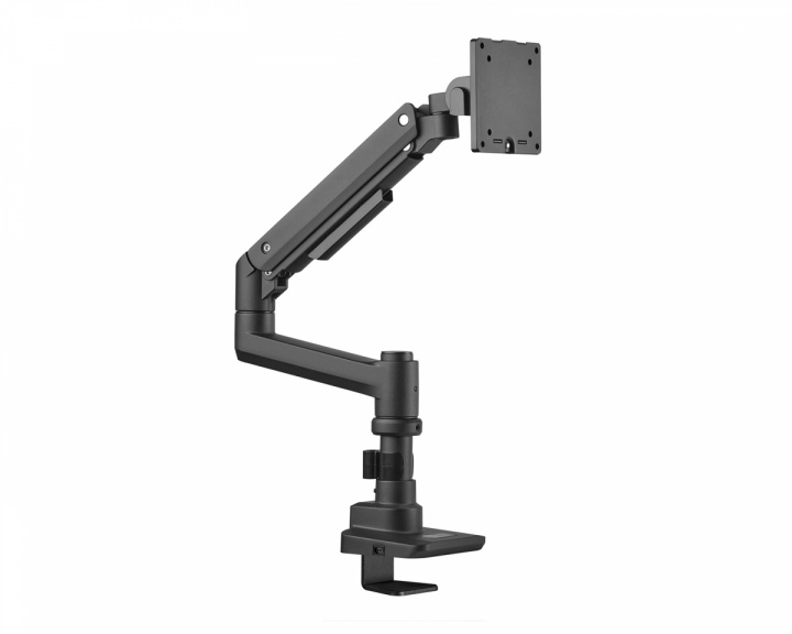 MaxMount Monitor Stand 20kg Heavy-Duty 17”-49” Black with USB-Ports - 1 Screen (DEMO)