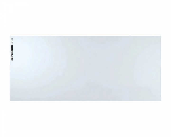 Superglide Glass Mousepad - XXL - White (DEMO)