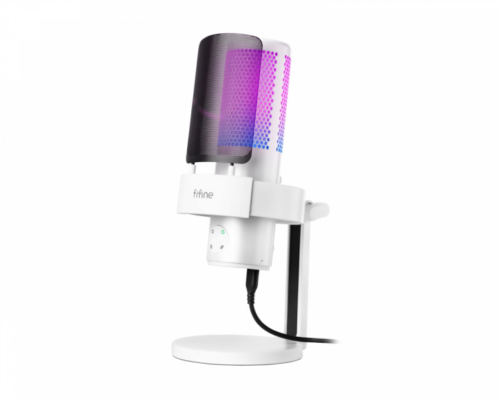 Fifine AMPLIGAME A9 USB Gaming Microphone RGB - White (DEMO)