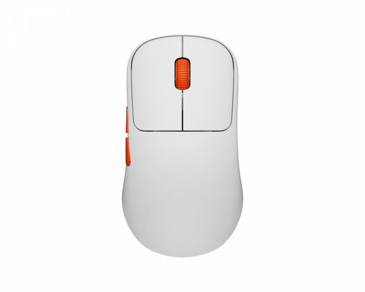 Waizowl Cloud Wireless Gaming Mouse - White/Orange (DEMO)