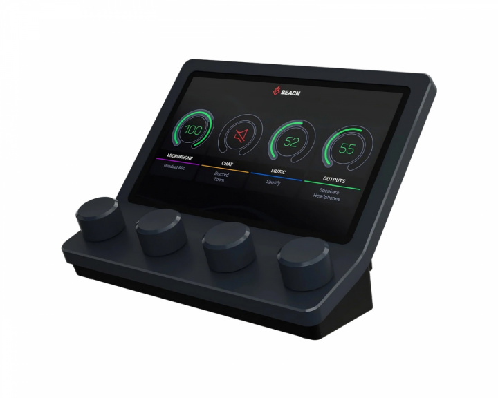 BEACN Audio Mixer for Streaming & Podcast - Black (DEMO)